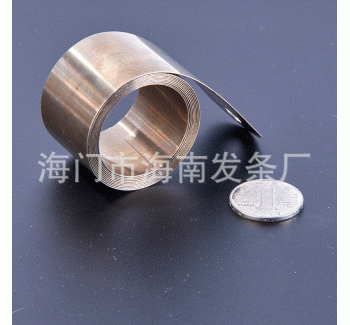 廠家直銷恒力發條渦卷彈簧 電器渦卷發條機械渦卷發條